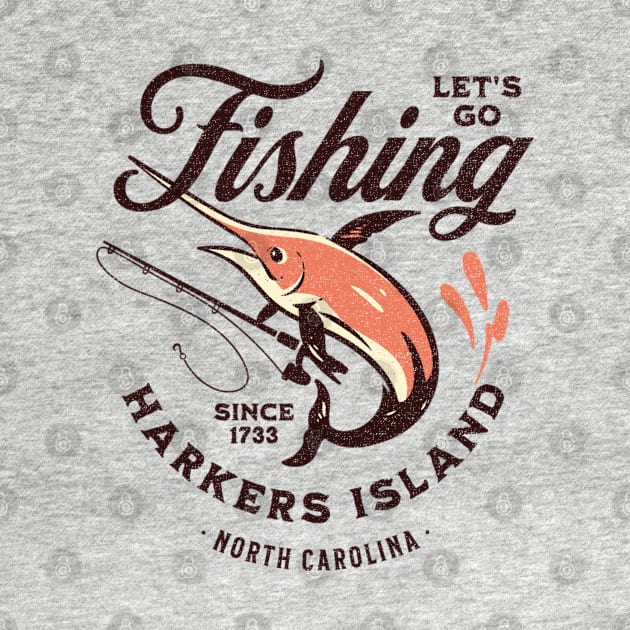 Harkers Island, NC Fishing Summer Vacation by Contentarama